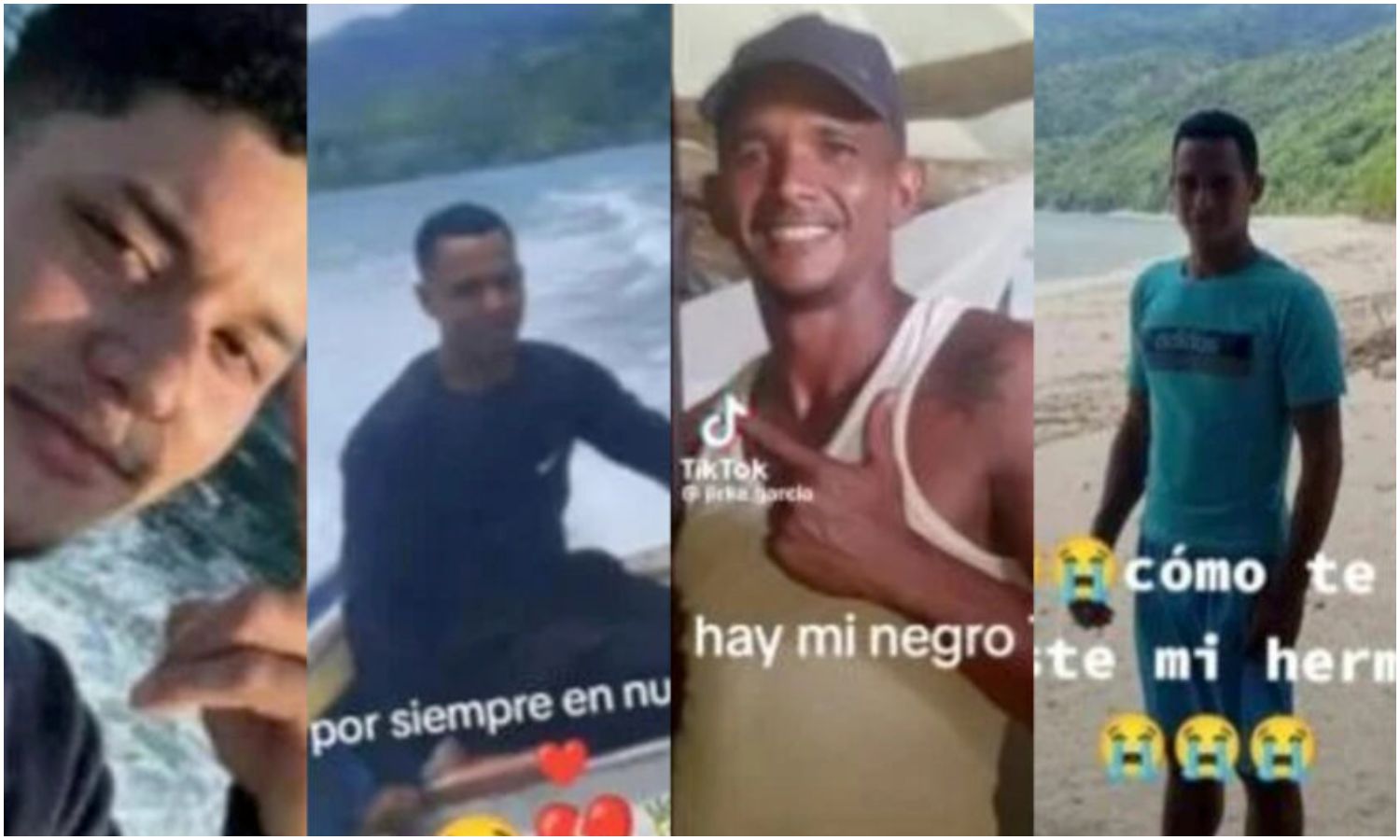 Difunden fotos de las personas que supuestamente viajaban en la embarcación que bombardeó Estados Unidos en el mar Caribe