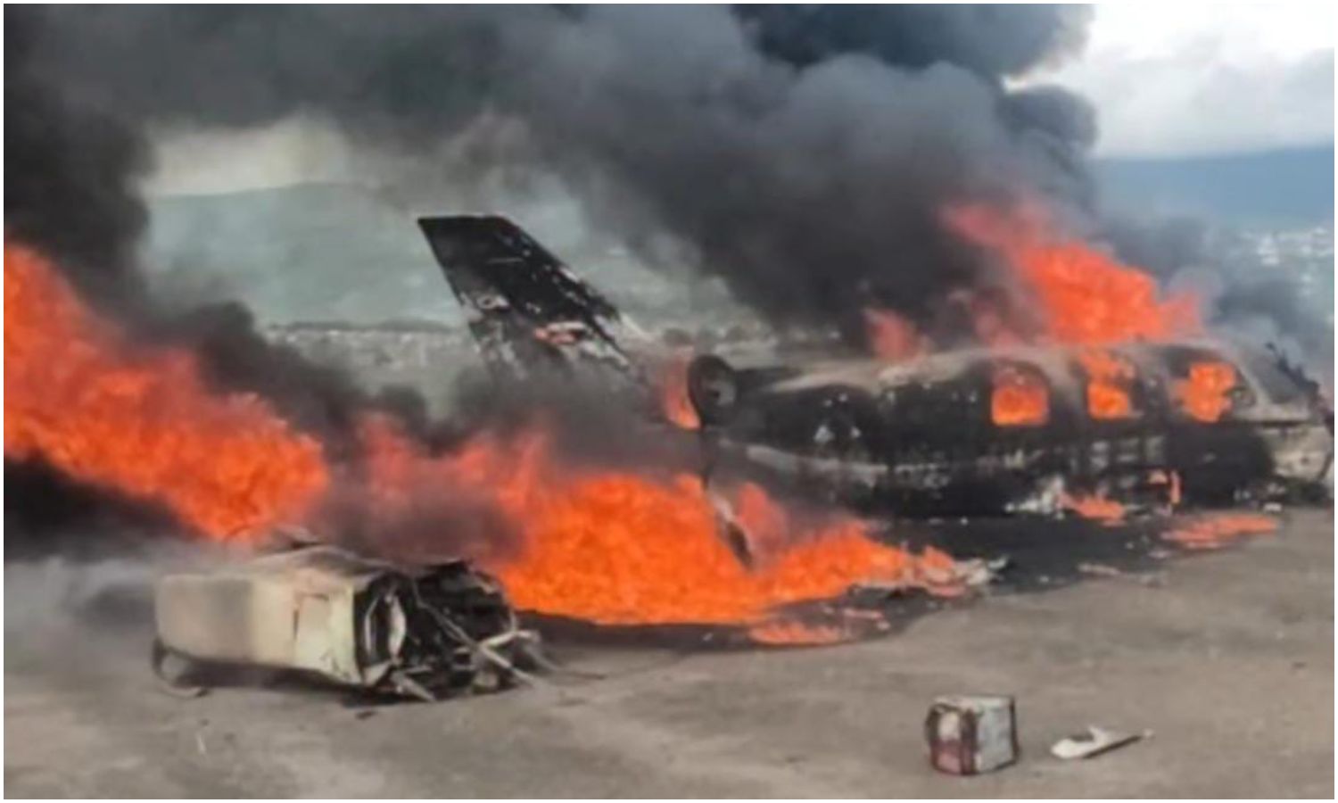 Aeronave se estrella e incendia en el aeropuerto de Paramillo en San Cristóbal: investigan posible falla mecánica