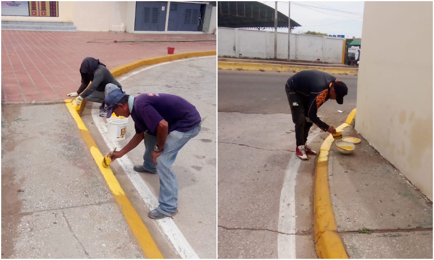 Embellecen espacios del Terminal de Pasajeros de Maracaibo con jornada de pintura