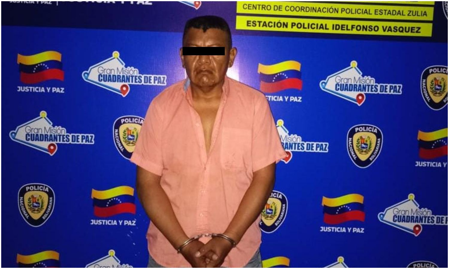 PNB detiene a un hombre por presunto abuso contra dos menores en Maracaibo