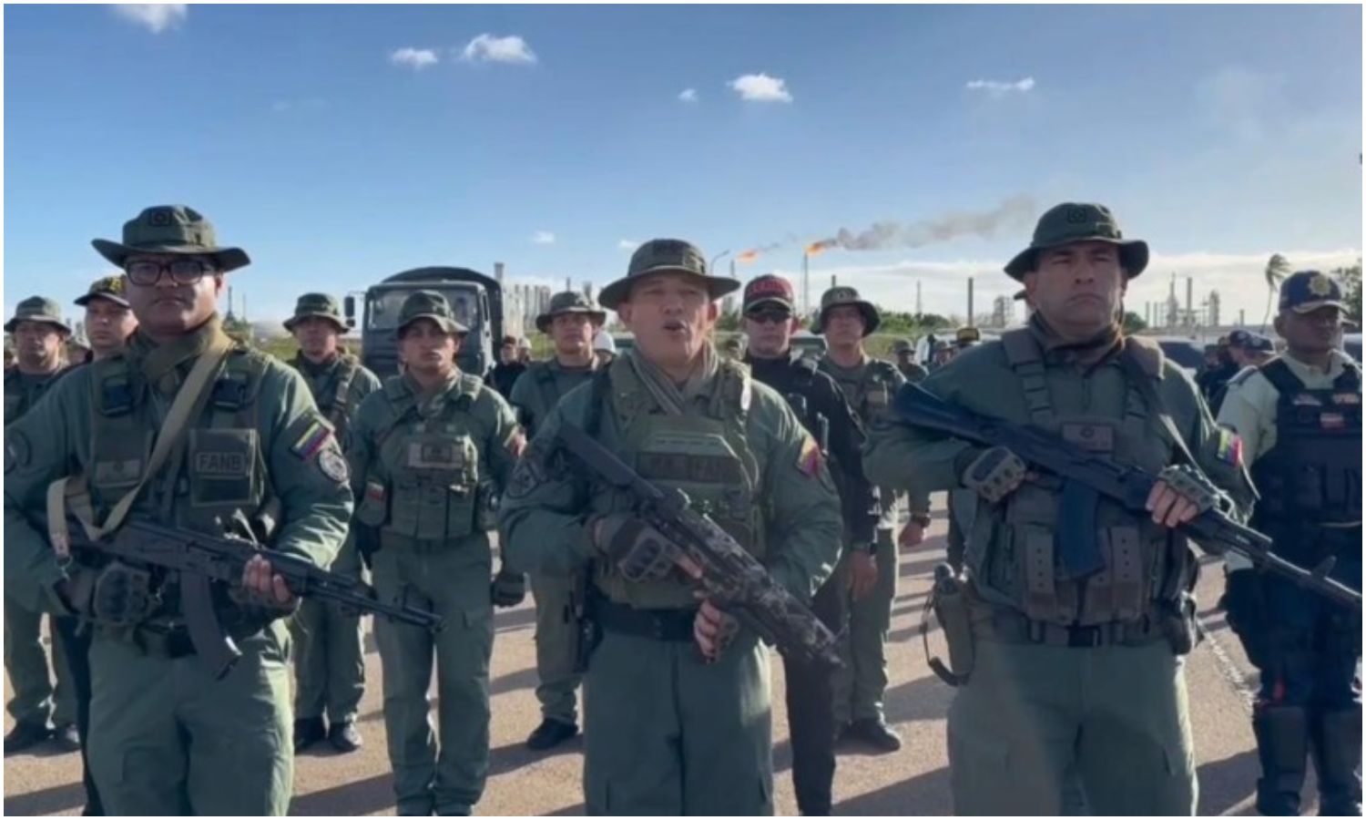 Fanb refuerza seguridad en complejos petroleros de Zulia y Falcón ante tensión en el Caribe