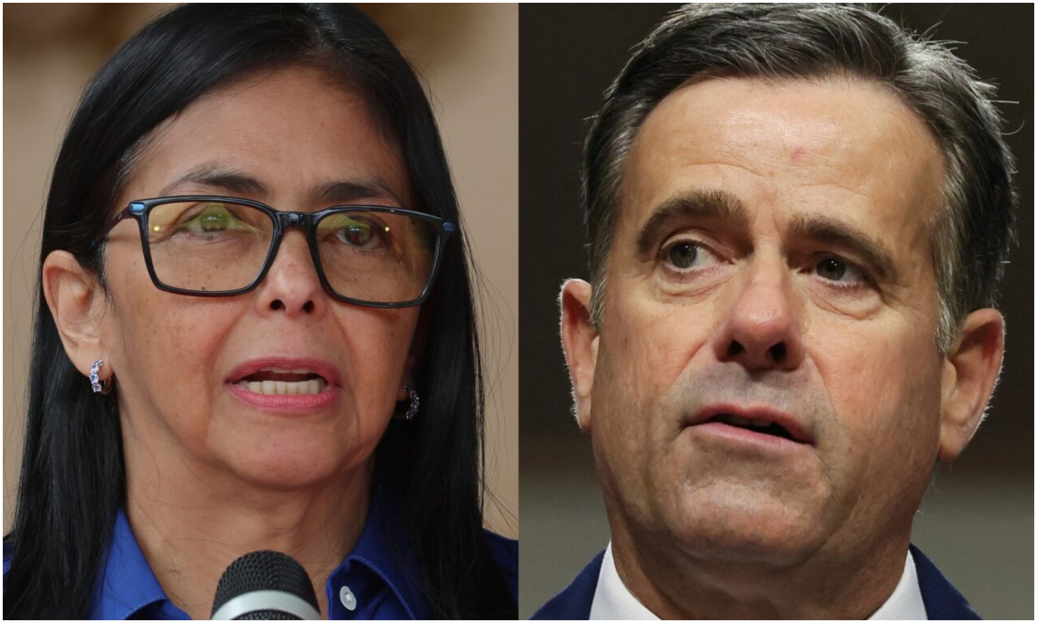 Director de la CIA se habría reunido con Delcy Rodríguez en Caracas