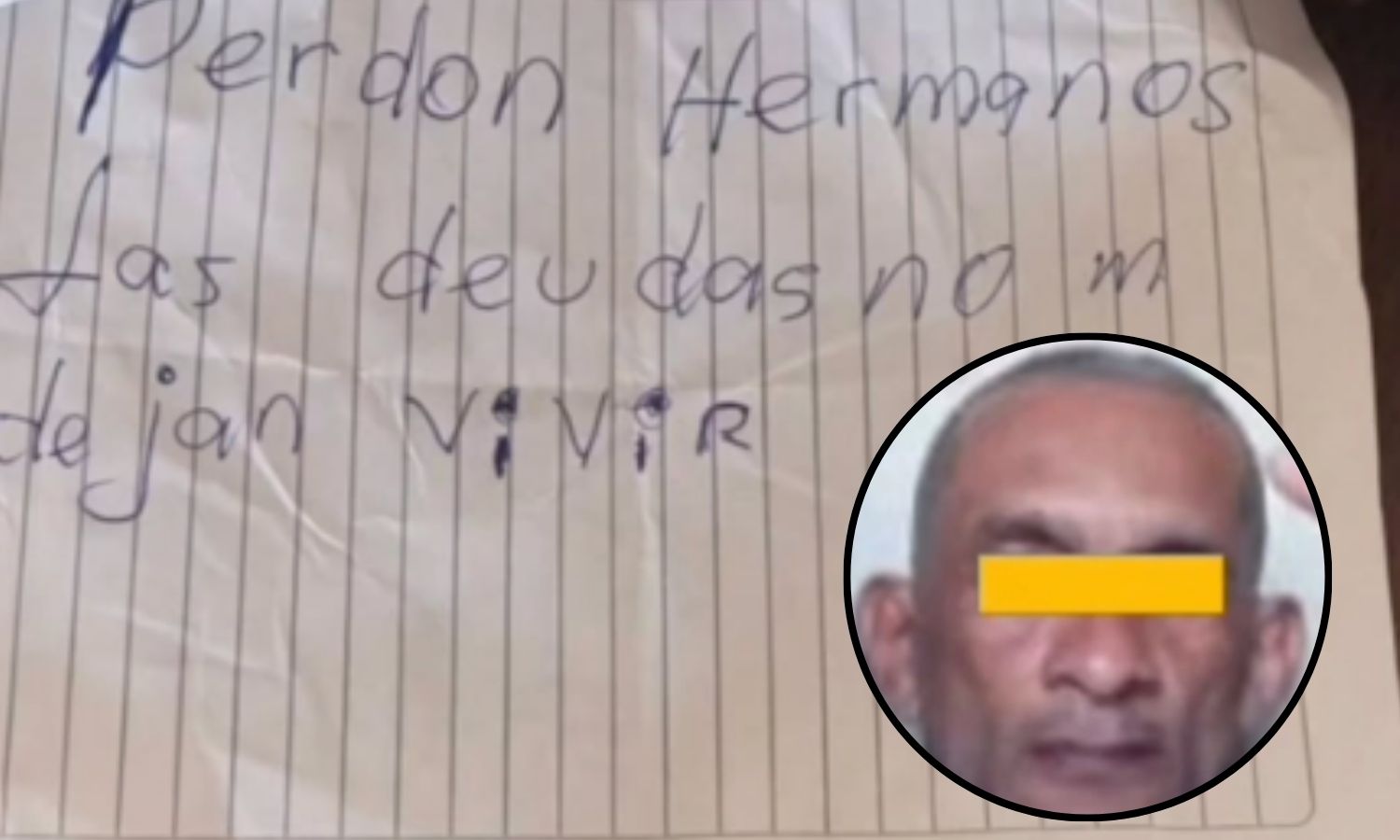 «Las deudas no me dejan vivir»: hombre se quita la vida en Cabimas y deja una nota de despedida a sus hermanos