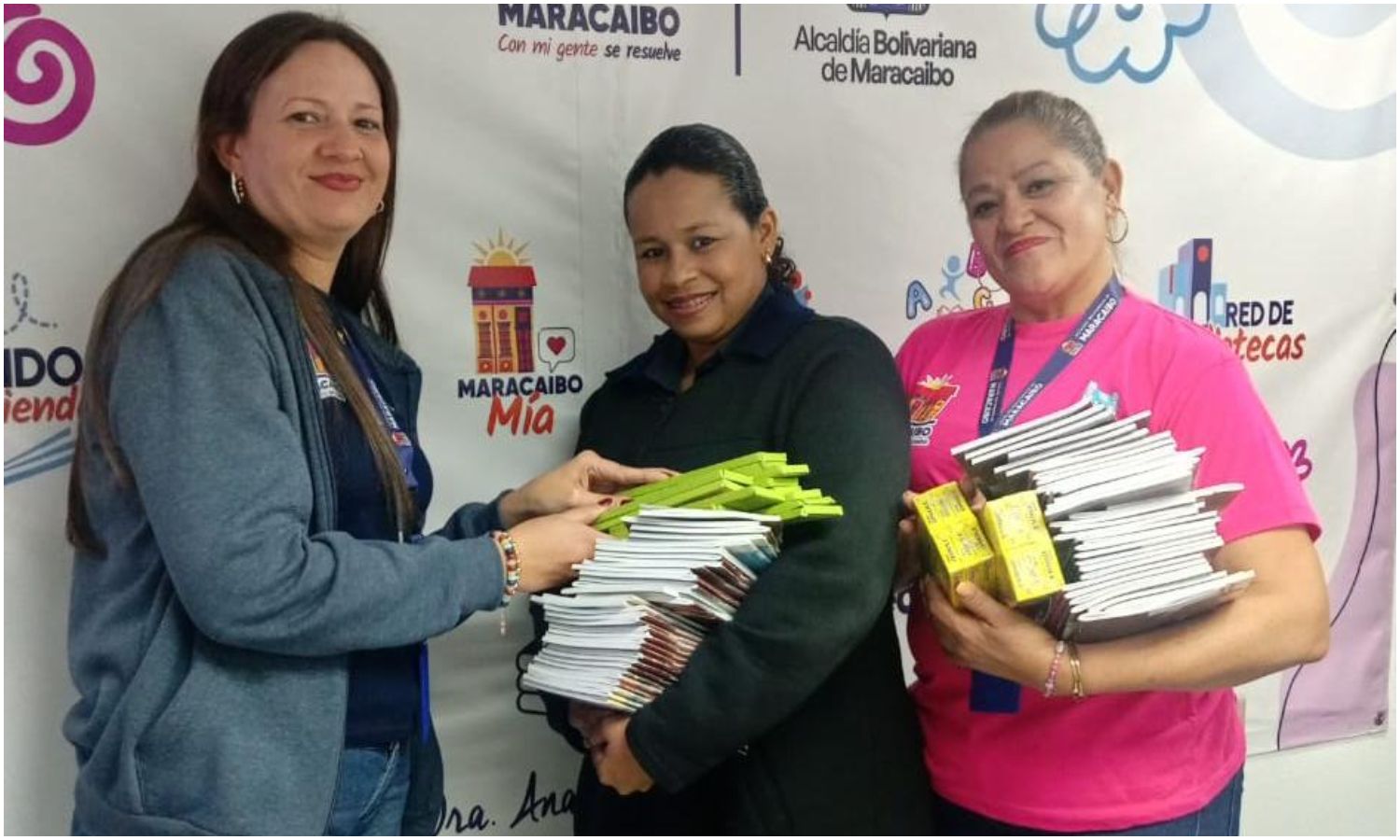 Alcaldía de Maracaibo impulsa campaña “Dona un libro” para promover la lectura en comunidades