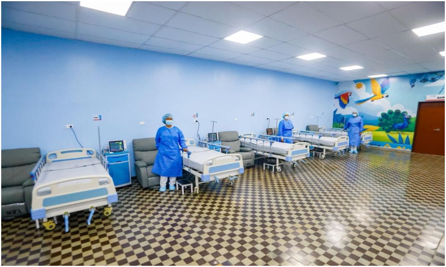 Gobernador Luis Caldera entrega rehabilitadas y equipadas la UCI, Unidad de Imágenes y Rayos X del Hospital II de Niños de Maracaibo