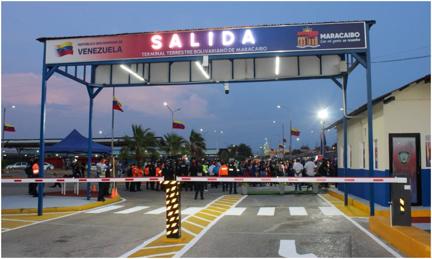 Alcalde Di Martino inaugura nueva garita inteligente para reforzar la seguridad en el Terminal de Pasajeros de Maracaibo