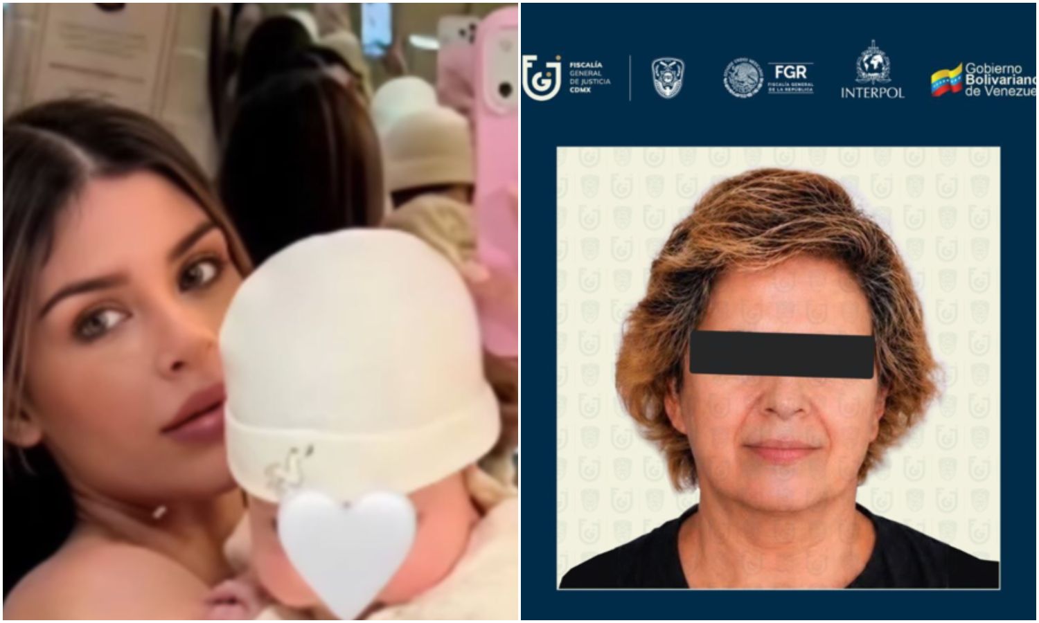 Esto dijo la suegra de la exreina de belleza Carolina Flores al ser capturada en Caracas