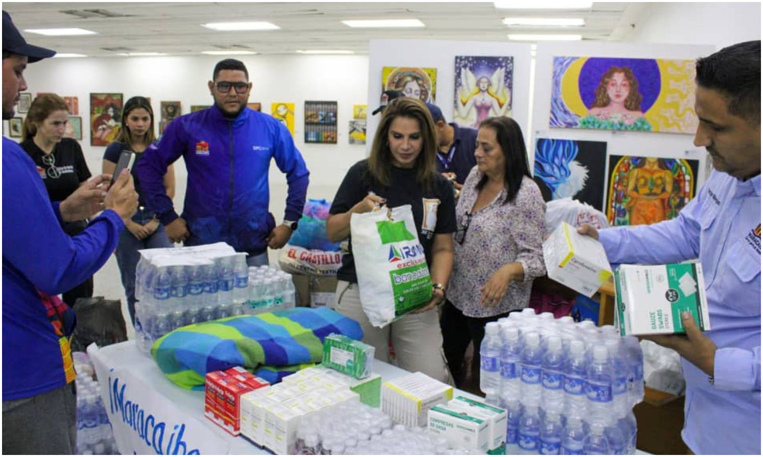 Ana Clara Barboza de Di Martino: «Maracaibo se activó en los centros de acopio»
