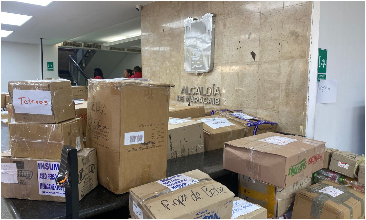 Alcaldía de Maracaibo envía a la Zodi 160 toneladas de ayuda para los afectados por los terremotos en La Guaira