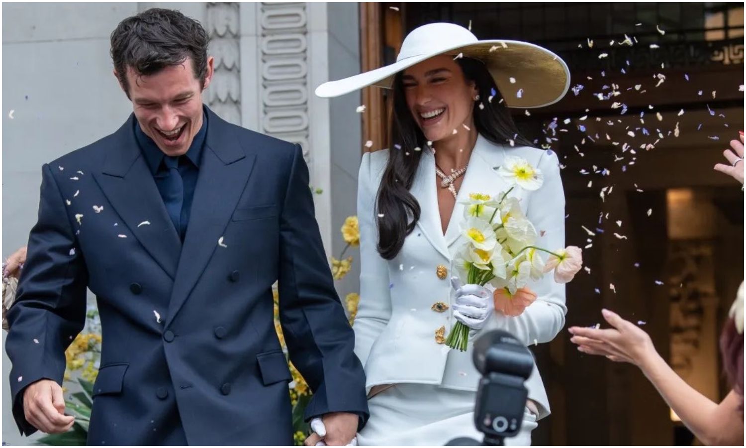 Dua Lipa y Callum Turner se casan en una íntima ceremonia celebrada en Londres