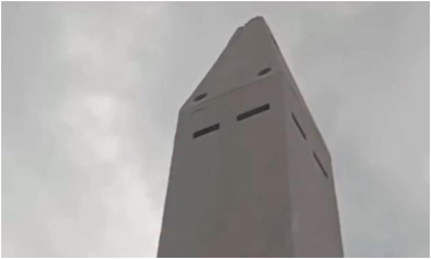 Fuertes vientos dañan el obelisco de la Plaza de la República: Alcaldía inicia reparación este lunes