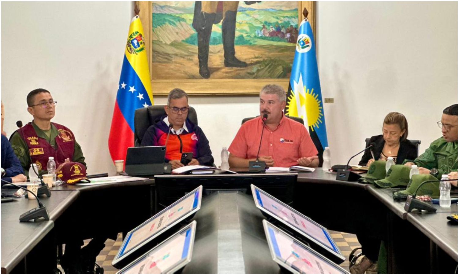 Estado Mayor de Servicios evalúa avances en atención de reportes y obras públicas en Zulia
