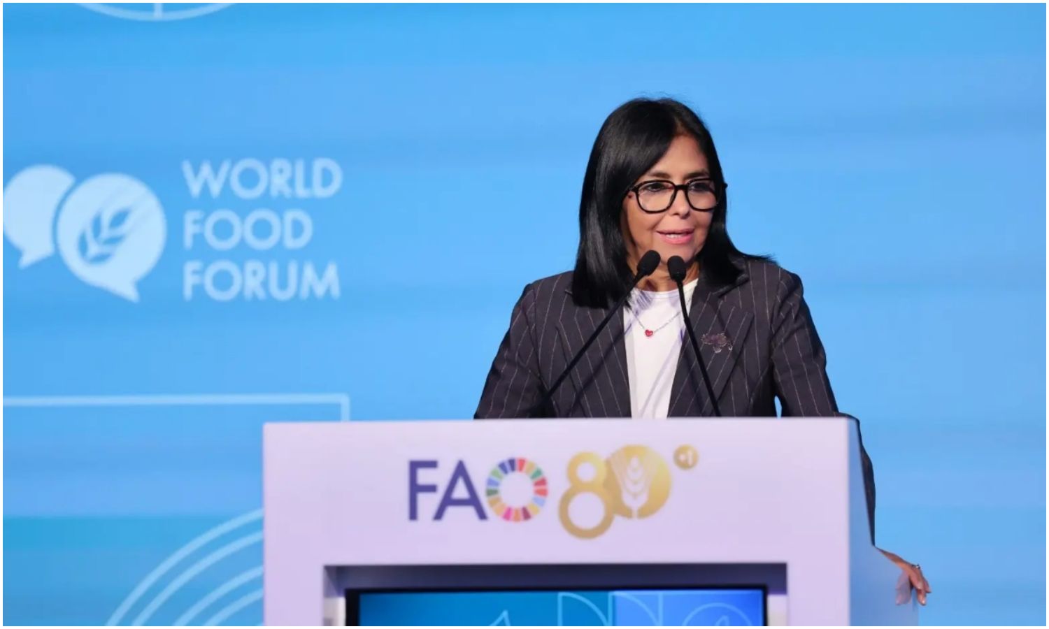 Delcy Rodríguez anuncia el plan “Venezuela Alimenta” para combatir el hambre
