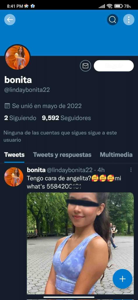 pornografía infaltil twtter denunciada