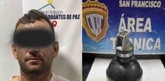 bomba lacrimógena maracaibo