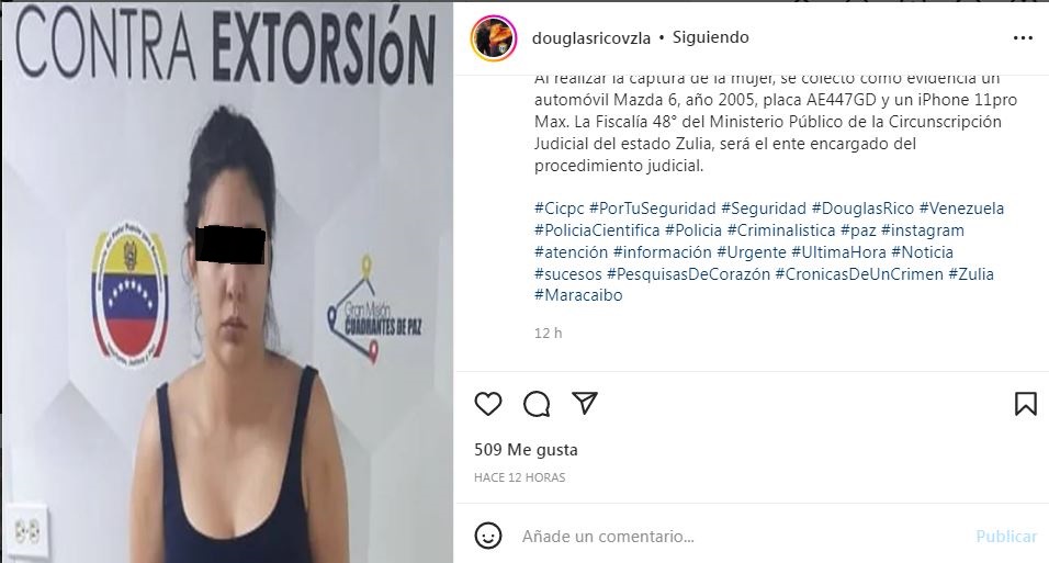 mujer comerciantes extorsionarlos