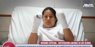 venezolana manos trituradas perú