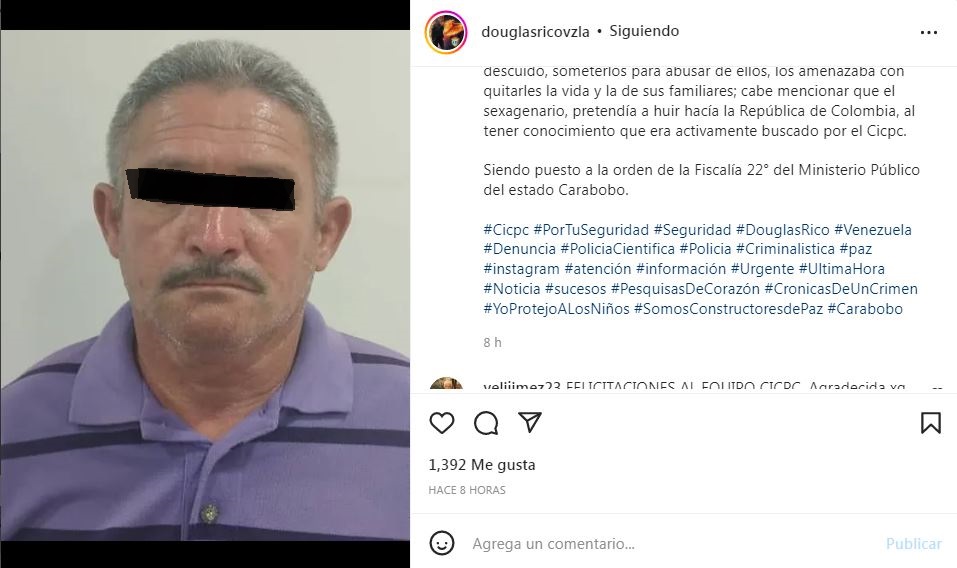 sexagenario abusó sexualmente 