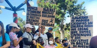 magisterio zuliano protesta maestros venezuela protestan