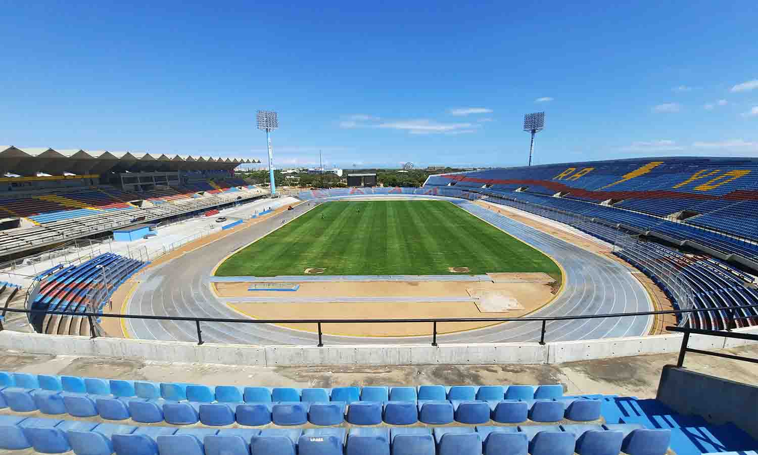 Así luce el estadio José Encarnación “Pachencho” Romero casi listo