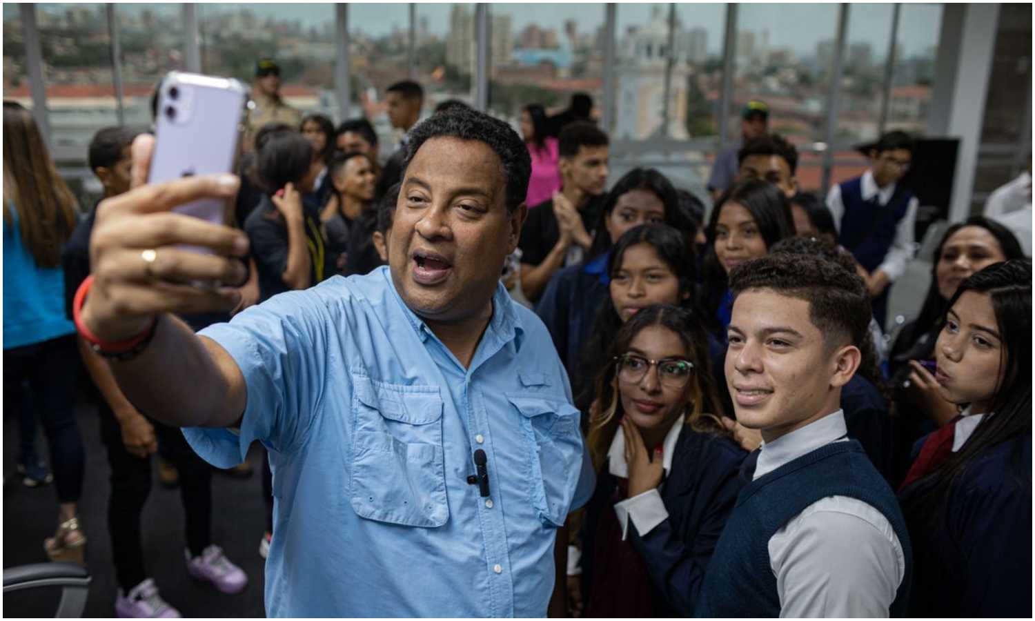 Estudiantes pasantías alcaldía