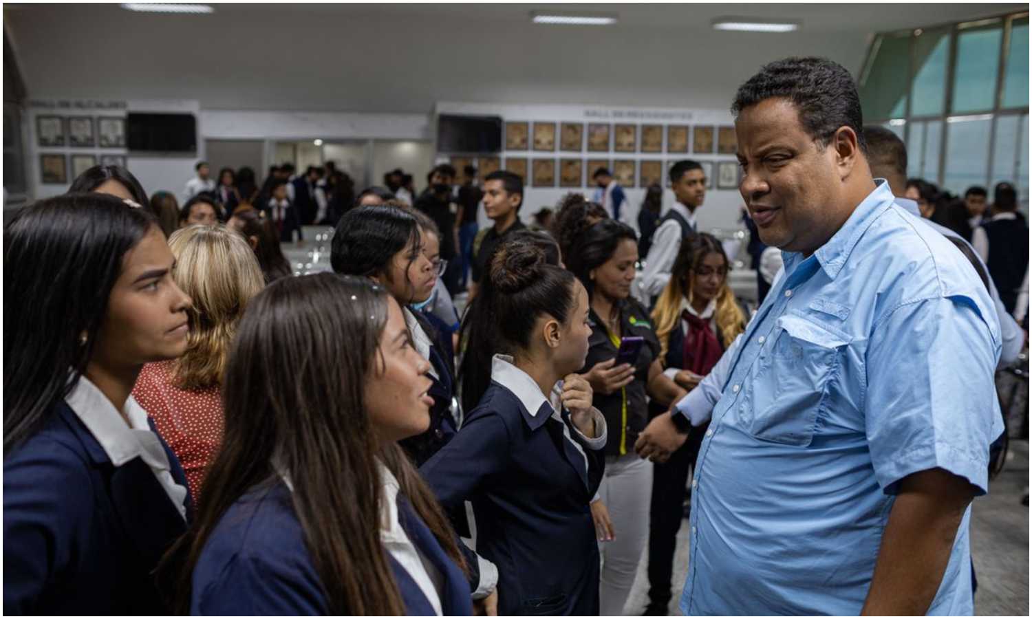 Estudiantes pasantías alcaldía