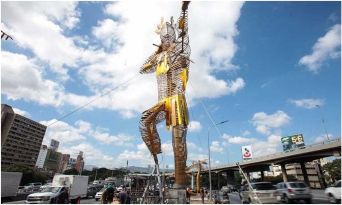 escultura Cacique Guaicaipuro