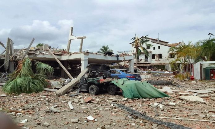 explosión casa lechería