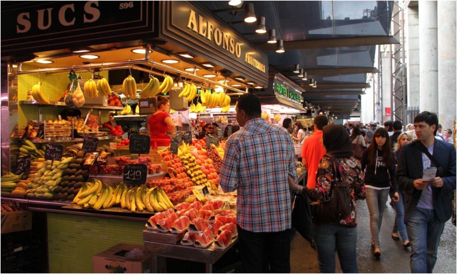 Comerciantes venezolanos