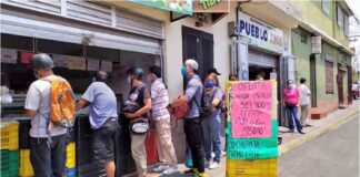 Comerciantes venezolanos