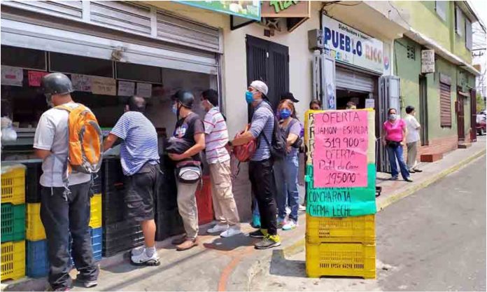 Comerciantes venezolanos