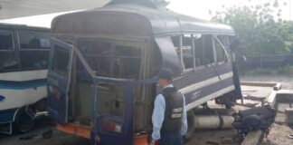explotó autobús