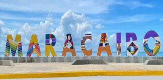 letras corpóreas Maracaibo junio 2023