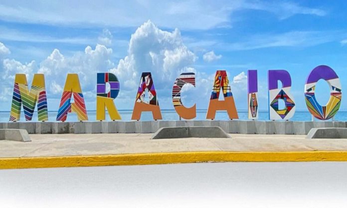 letras corpóreas Maracaibo junio 2023