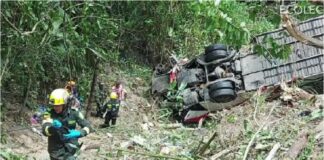 accidente autobús colombia