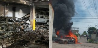 incendio vehículos Maracaibo