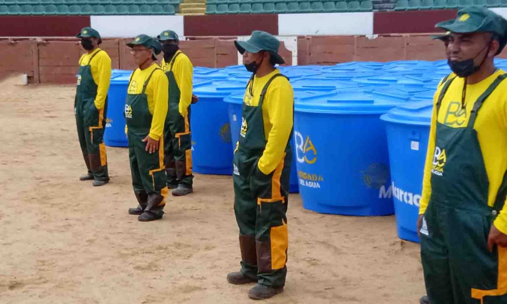 alcaldía Maracaibo tanques agua