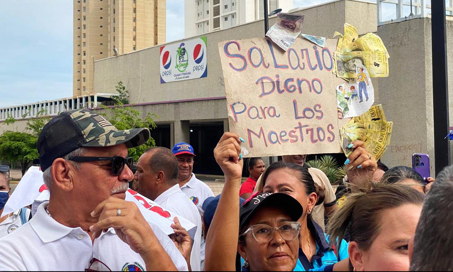 maestros zulianos protesta