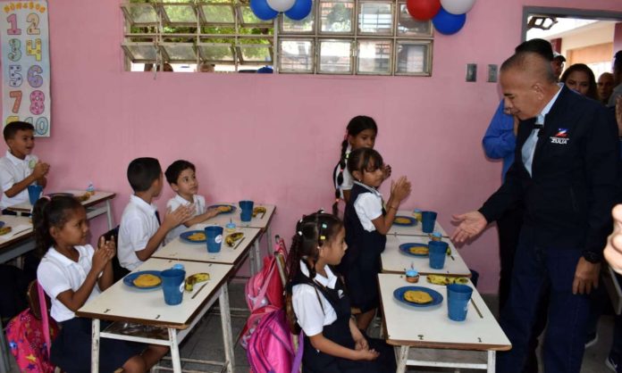 Manuel Rosales programa de alimentacion escolar paez 2023