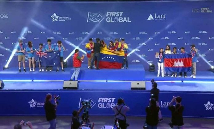 Team Venezuela Mundial First Global Challenge Singapur 2023