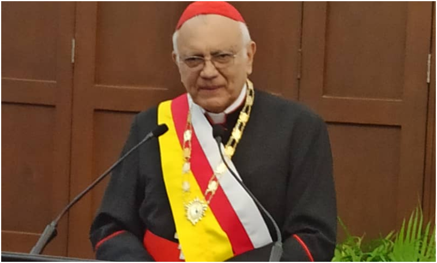 Cardenal Baltazar Porras 