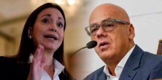 Jorge Rodríguez María Corina Machado elecciones Venezuela 2024