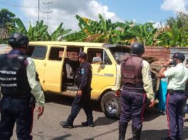 Maturín policía tránsito