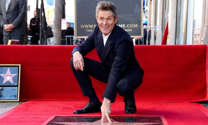 Willen Dafoe Walk of Fame Hollywood