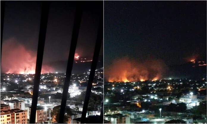 incendio cerro el café