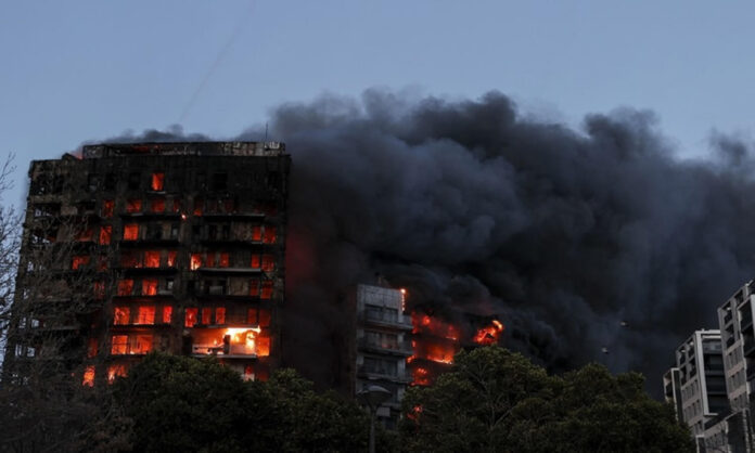 incendio españa