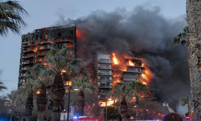 incendio españa