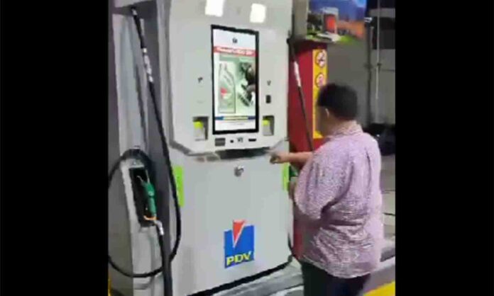 PDVSA dispensadores gasolina