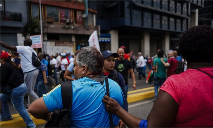 marcha plaza venezuela