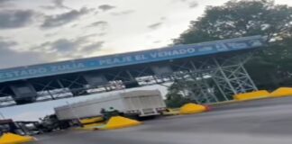 Peaje El Venado Zulia accidente gandola